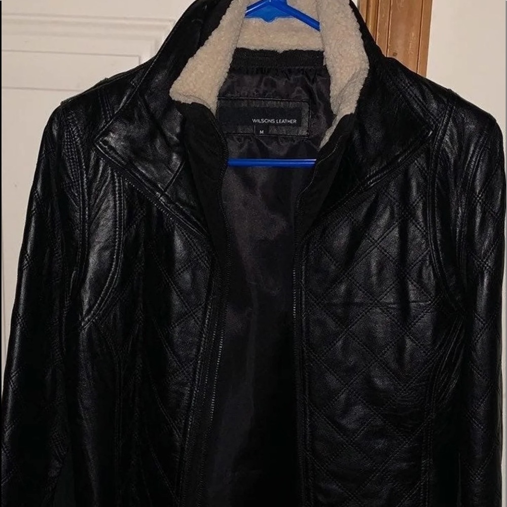New leather jacket